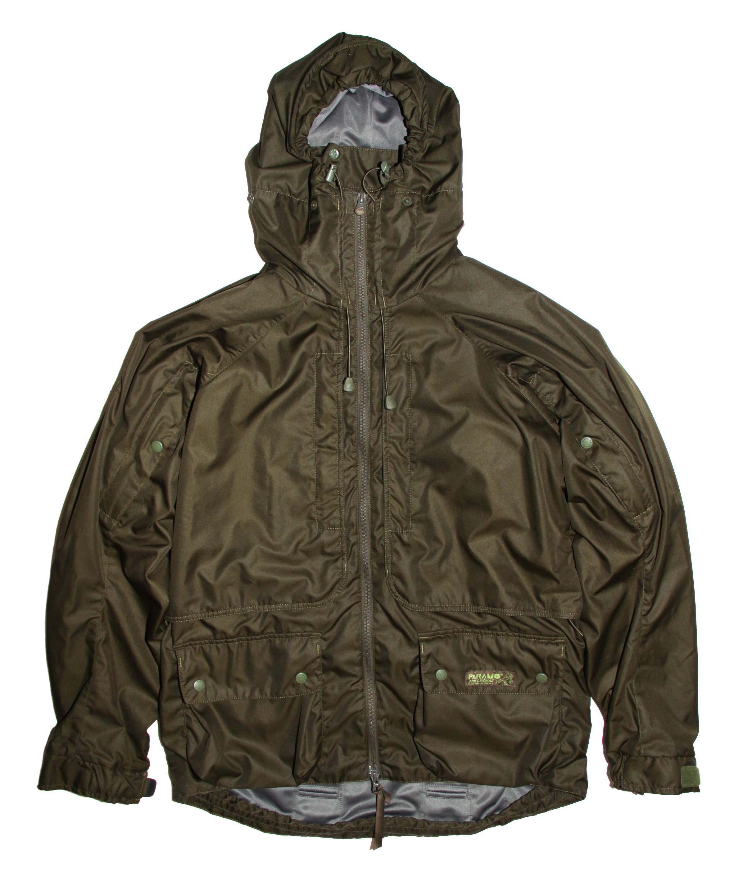 Paramo Mens Khaki Green Hiking Country Pajaro Jacket Coat Size S ...