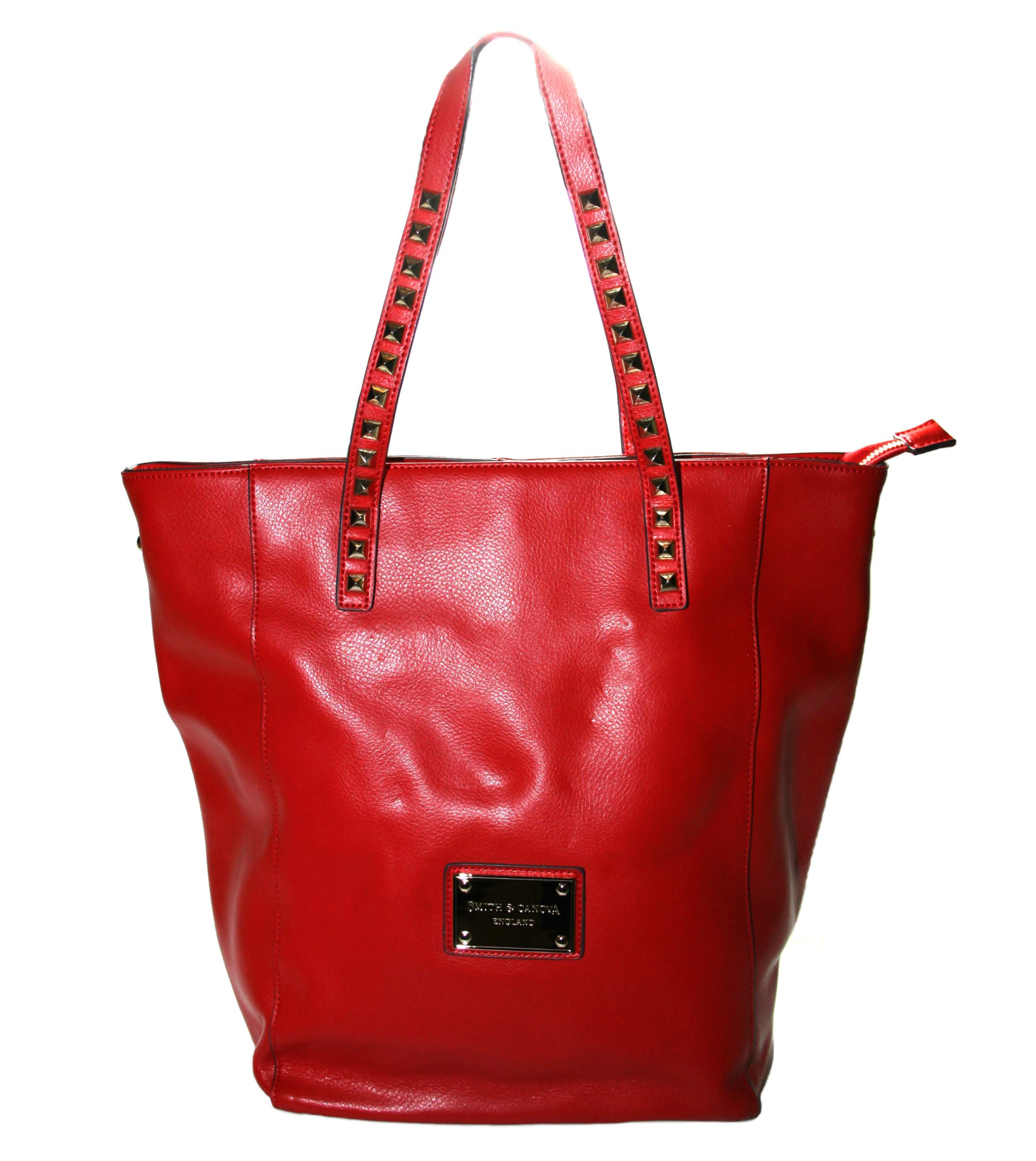 claudia canova red bag