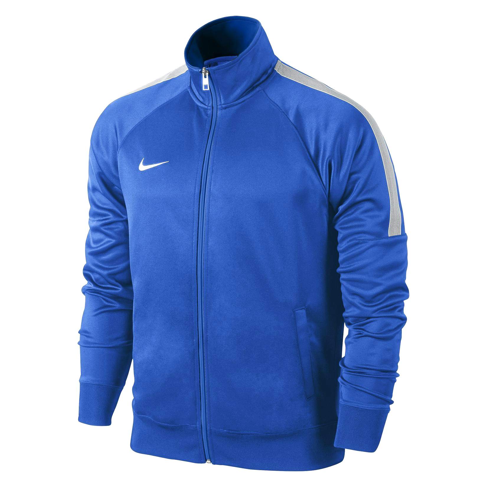 Nike Mens Royal Blue White Team Club Trainer Jacket Track Top Size XXL ...